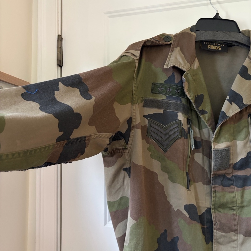 Topshop RARE camo sequin jacket - Picture 5 of 9